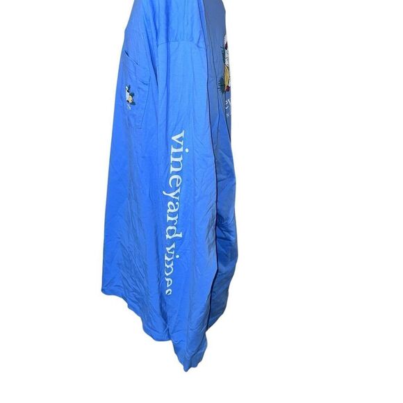 Vineyard Vines Mens Shirt Jingle winter Bells Long Sleeve Pocket Graphic Tee  Po - Picture 2 of 8